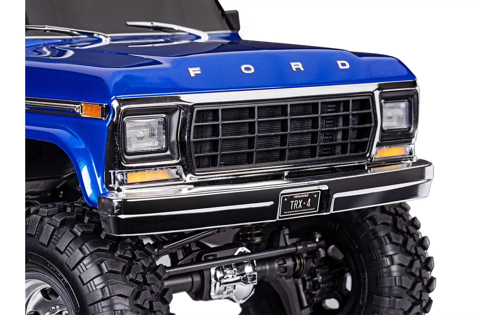 Scale Crawler TRX-4 Ford F-150 XLT High Trail Blau ARTR 1:10<br>Rockcrawler mit 1979 Ford F-150 Pickup Karosserie