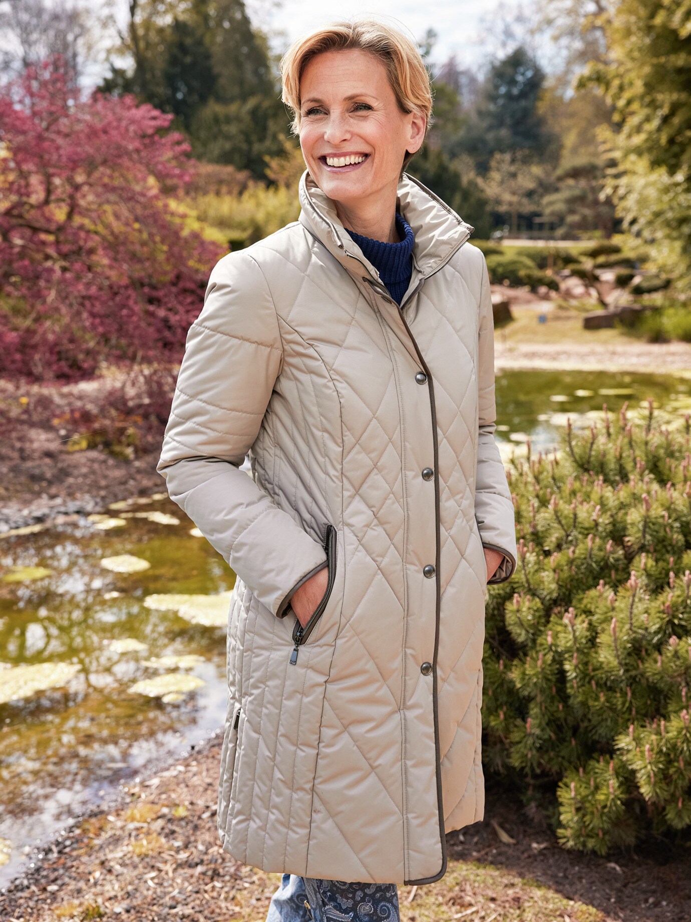 Langjacke Leichtstepper