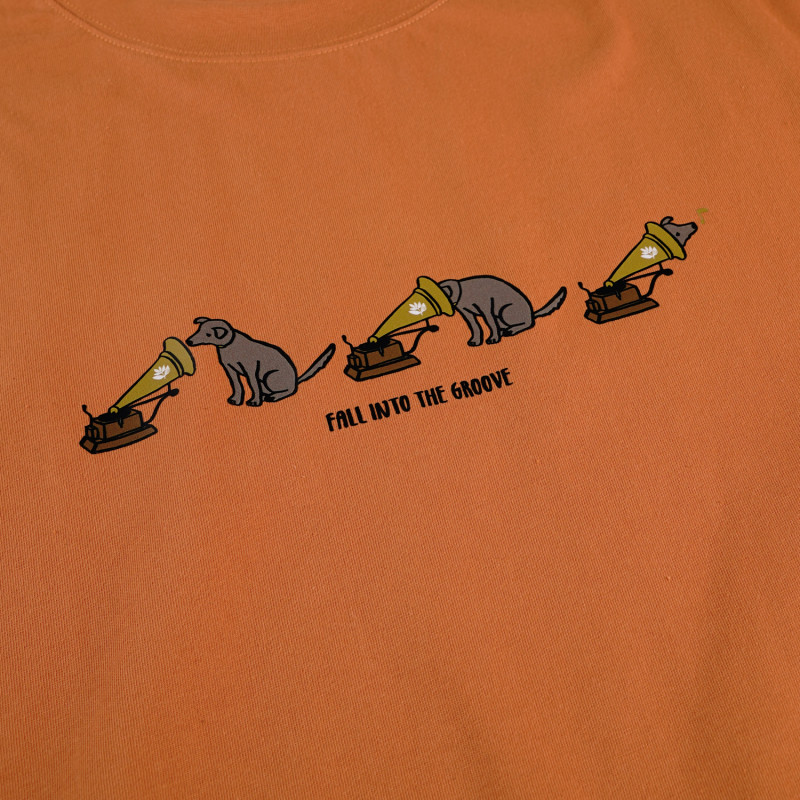 T-shirt GROOVE - Orange