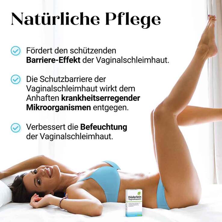Döderlein Vaginalkapseln mit Milchsäurebakterien, 7 St