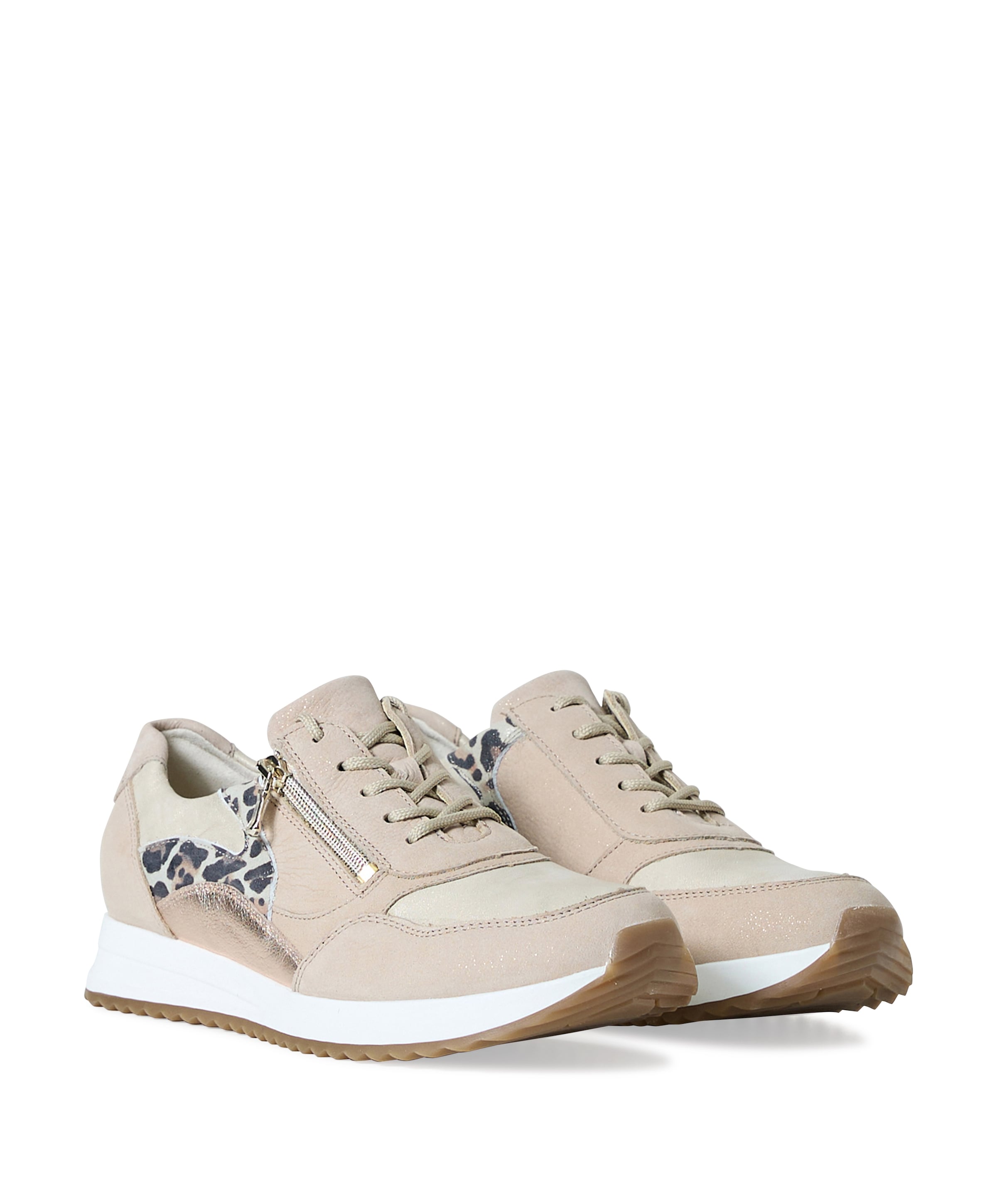 Waldlaufer Vicky dames sneakers beige