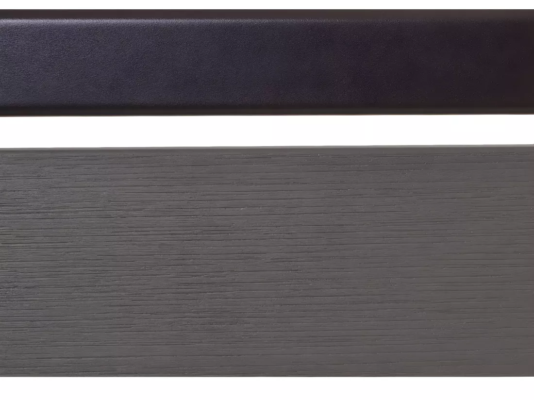 Clôture pour poubelles en aluminium MCW-K57, gris