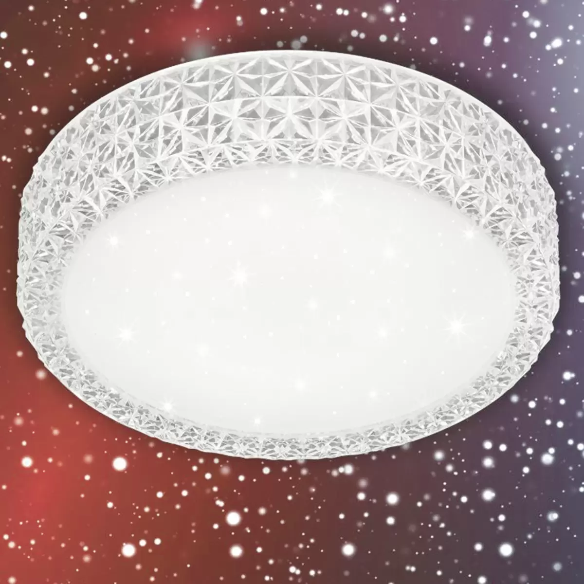 LED-Deckenleuchte Pegasus weiss