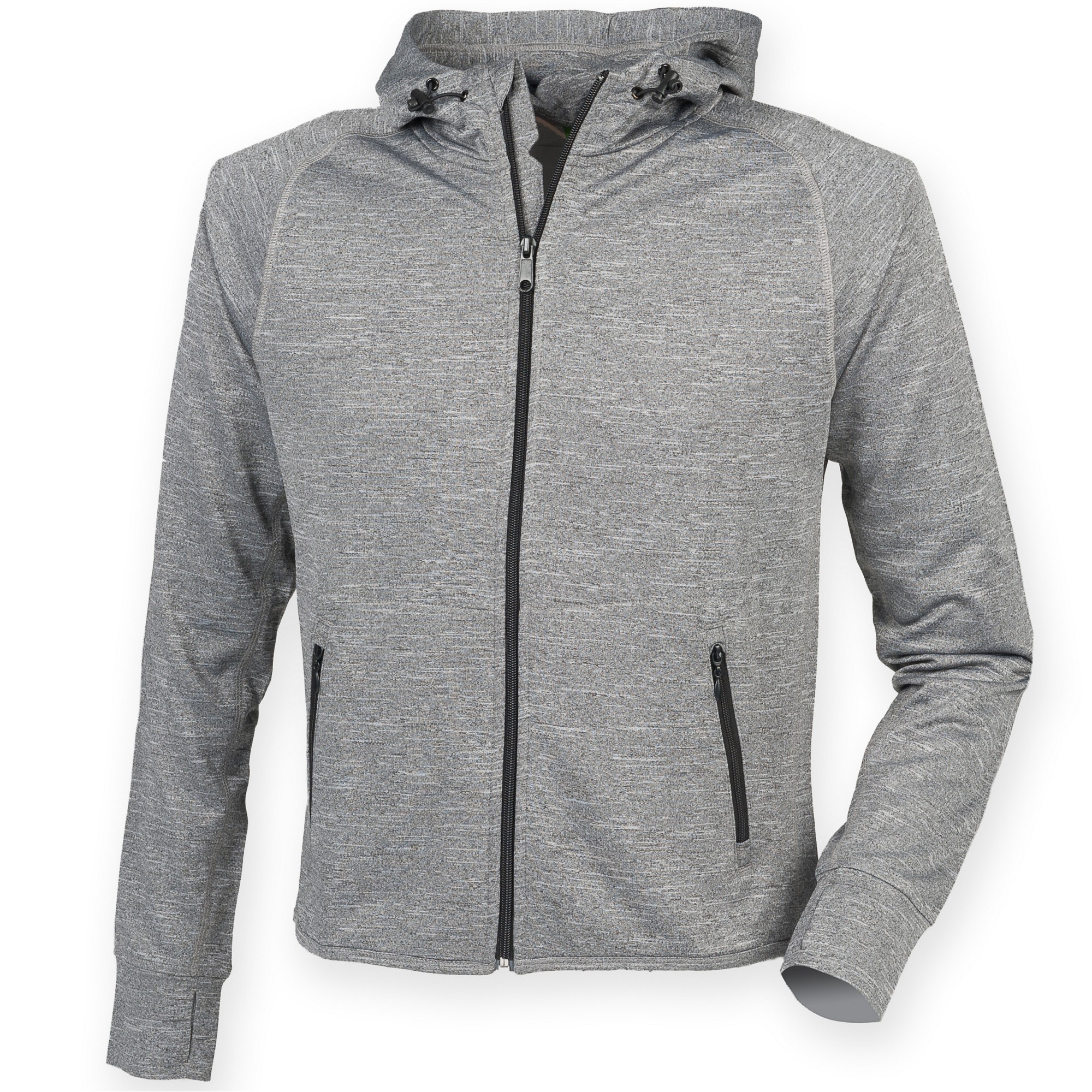 Moletom leve para corrida Tombo Teamsport com faixas refletoras.