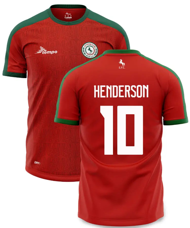 Al Ettifaq Uitshirt 2024   Bedrukking Henderson - Voetbalshirt Saoedi-