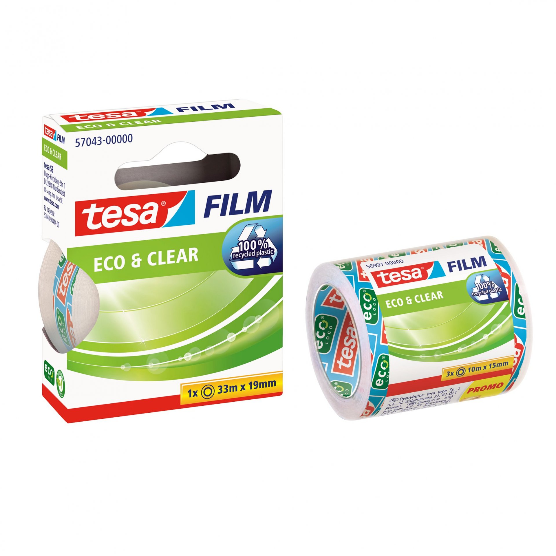 Tesa Klebefilm tesafilm Eco & Clear