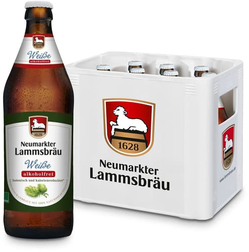 Lammsbräu BIO Weiße Alkoholfrei Kiste 10x0,5 l (MEHRWEG)