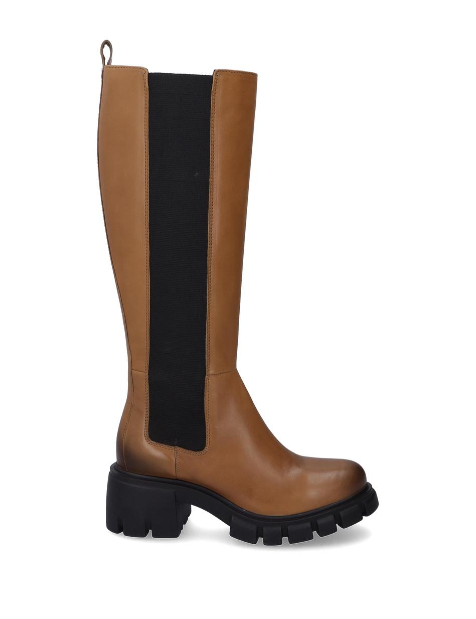Stiefel Chia 01, cognac