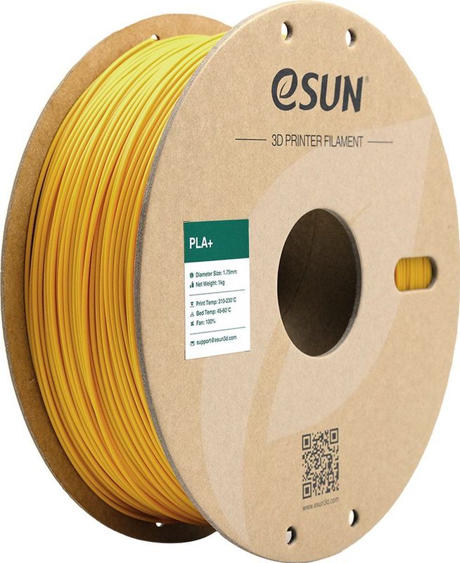 eSUN - PLA+ - 1,75mm - Geel - 1Kg - 3D Print Filament
