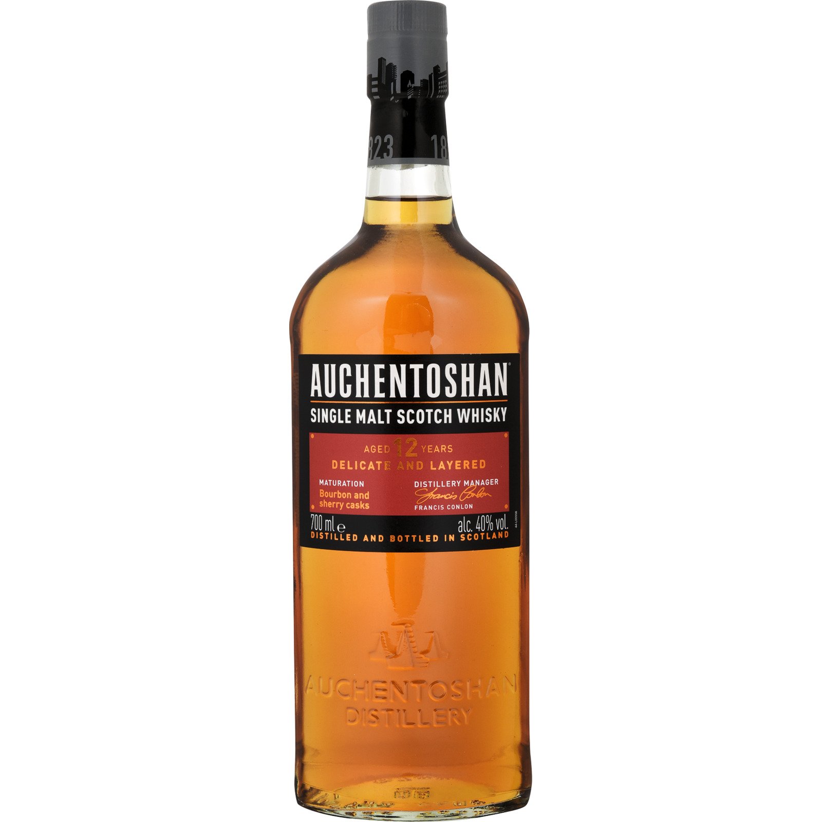 Auchentoshan 12 years Single Malt Whisky 70 cl