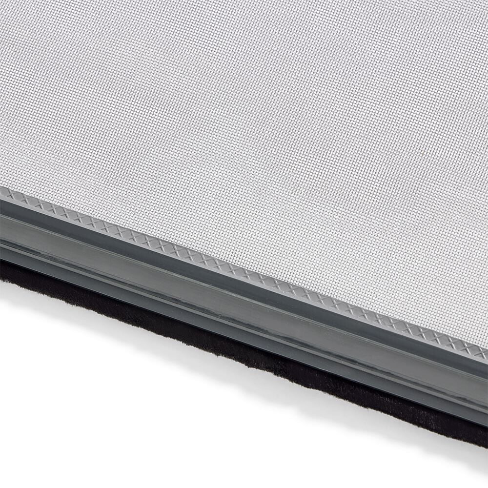 Moustiquaire enroulable pour fenêtre 125x160cm PVC blanc