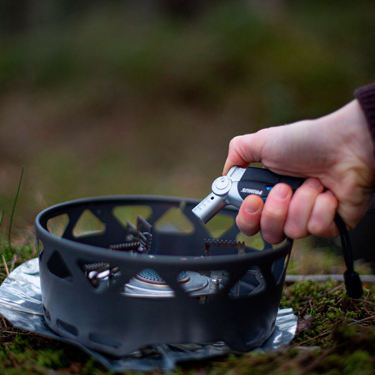Primus PowerLighter III stormlighter, svart