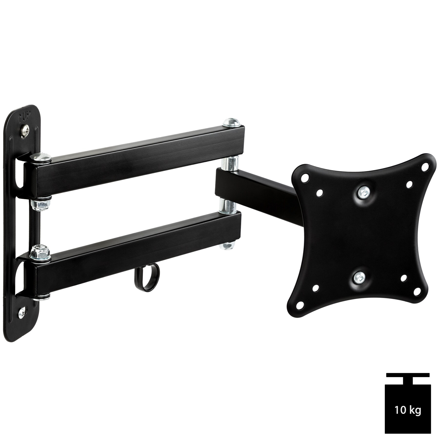 tectake® TV Wandhalterung, für 10 - 24 Zoll (25 - 61 cm), ausziehbar, bis 20 kg