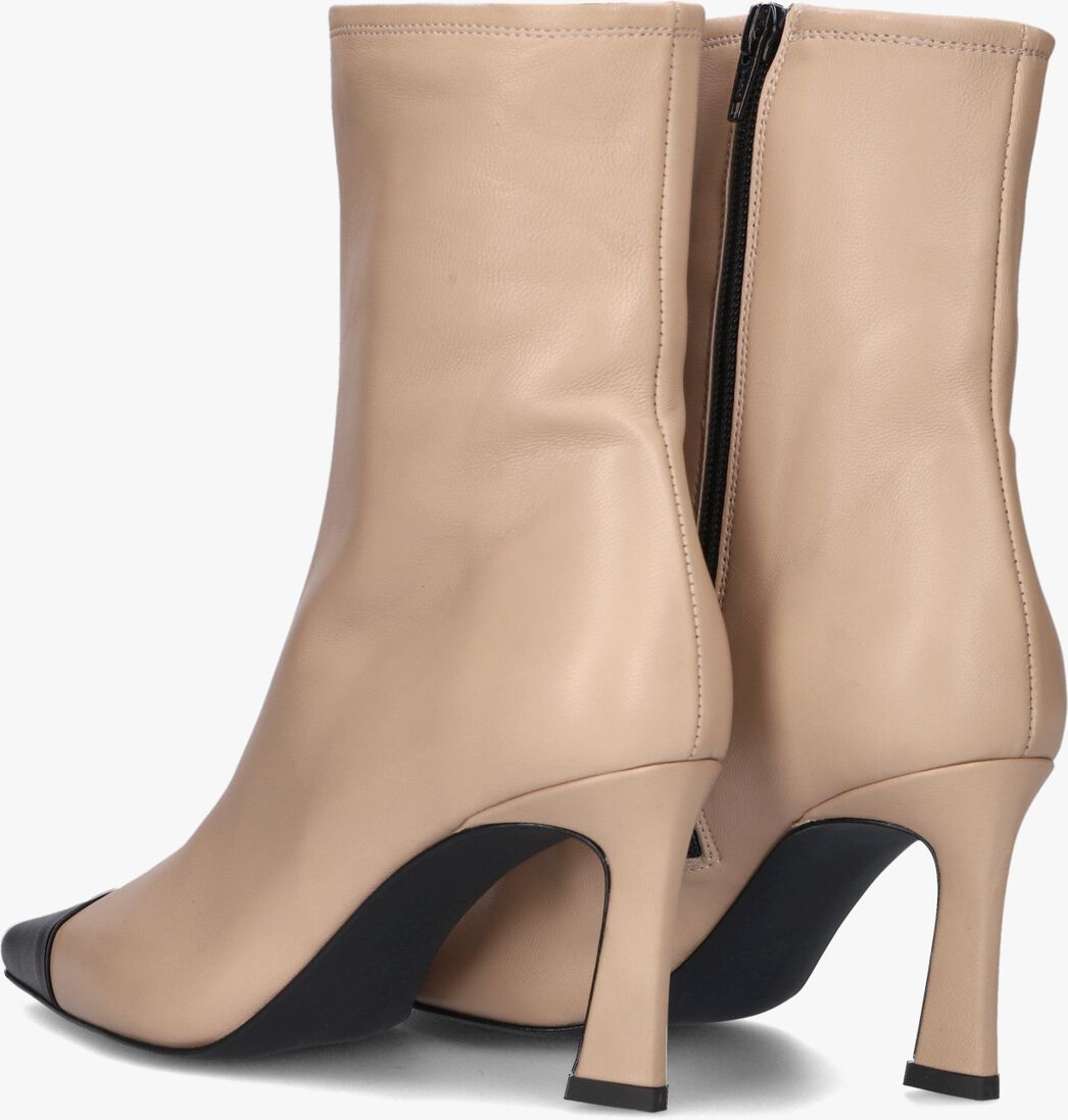 NOTRE-V beige notre-v enkellaarsjes alba