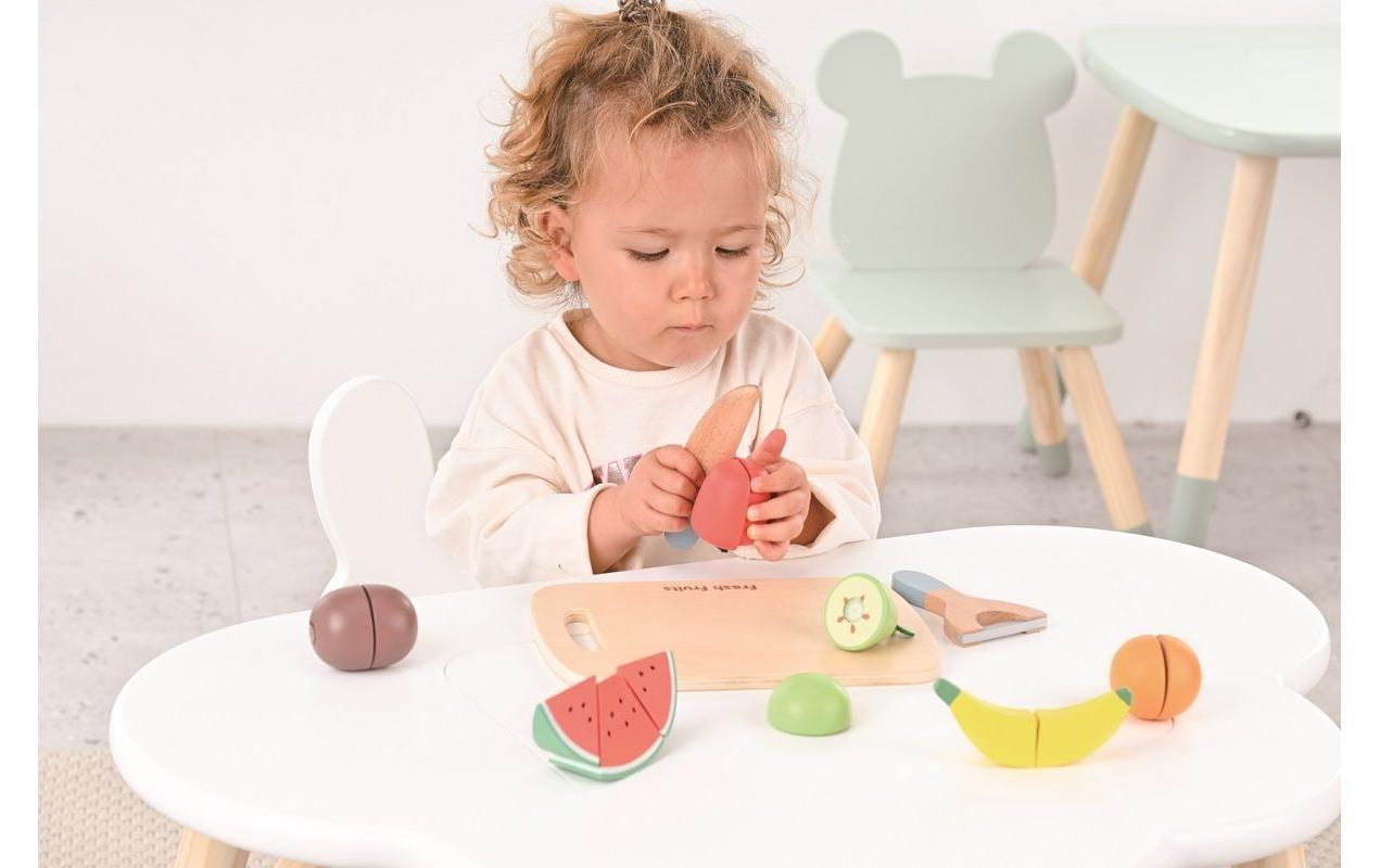 Früchte-Set zum SchneidenZubehör für Kaufladen und Küchen