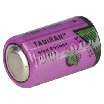 Batterij 1/2 AA Lithium 3.6V 1200mAh