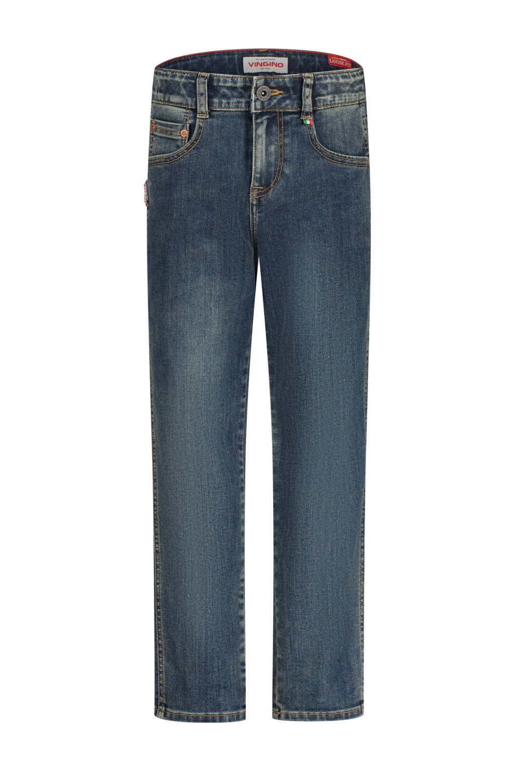 Vingino loose fit jeans Constantino tinted mid blue