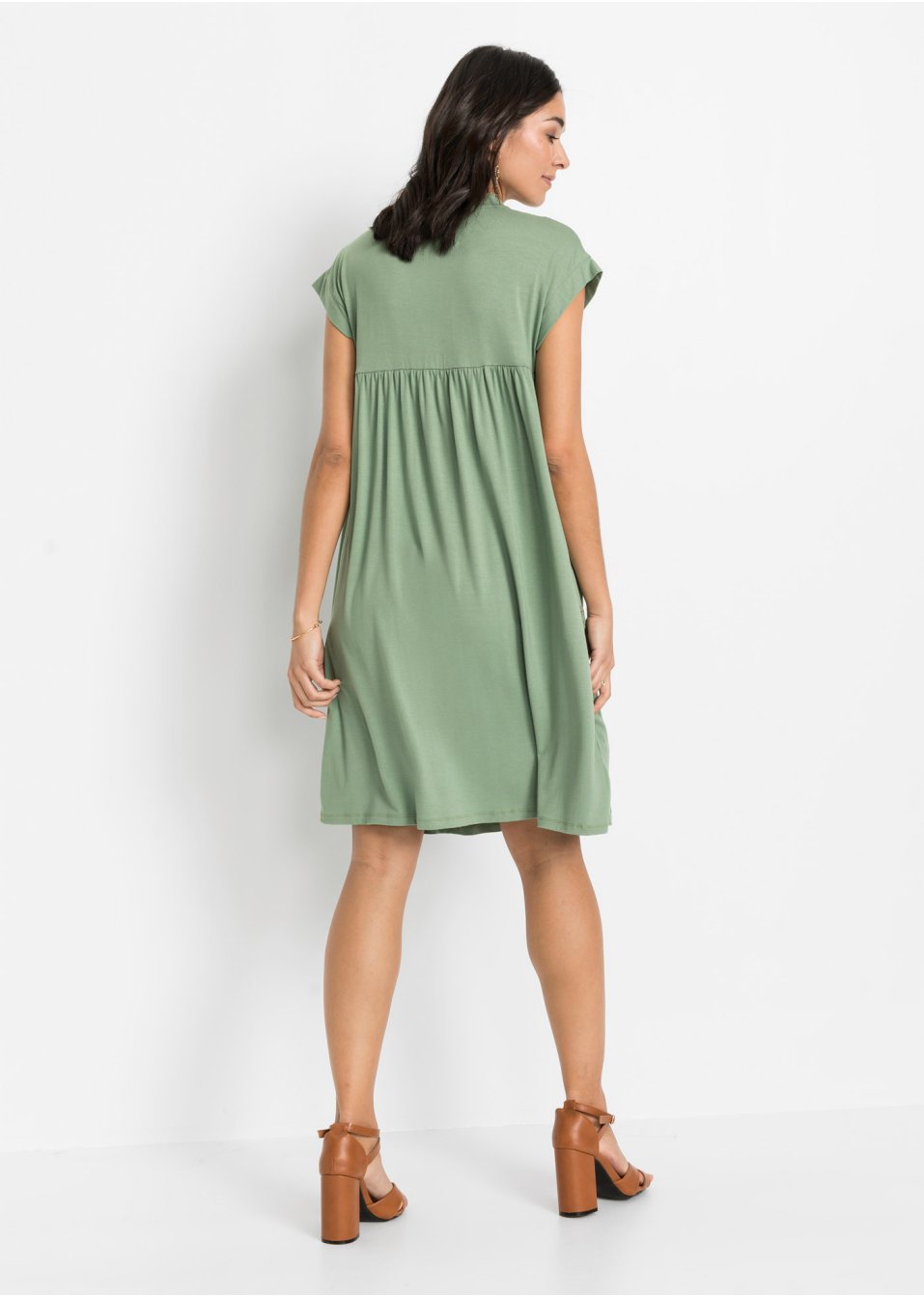 Robe-tunique à dentelle