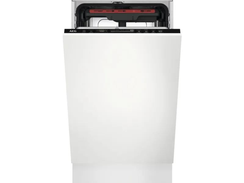 AEG FSE73527P, Fuldt indbygget, Slimline (45 cm), Hvid, 1,5 m, 1,5 m, 1,5 m