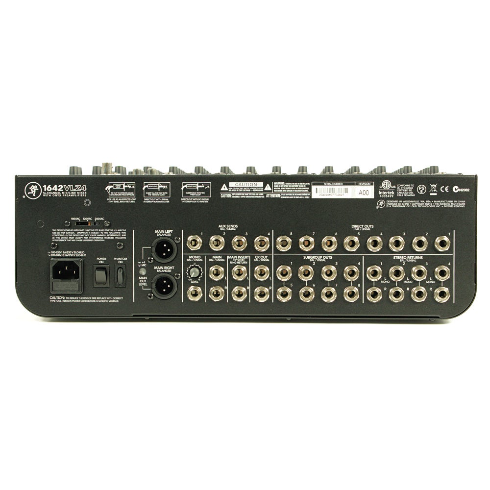 Mackie 1642VLZ4 mixer