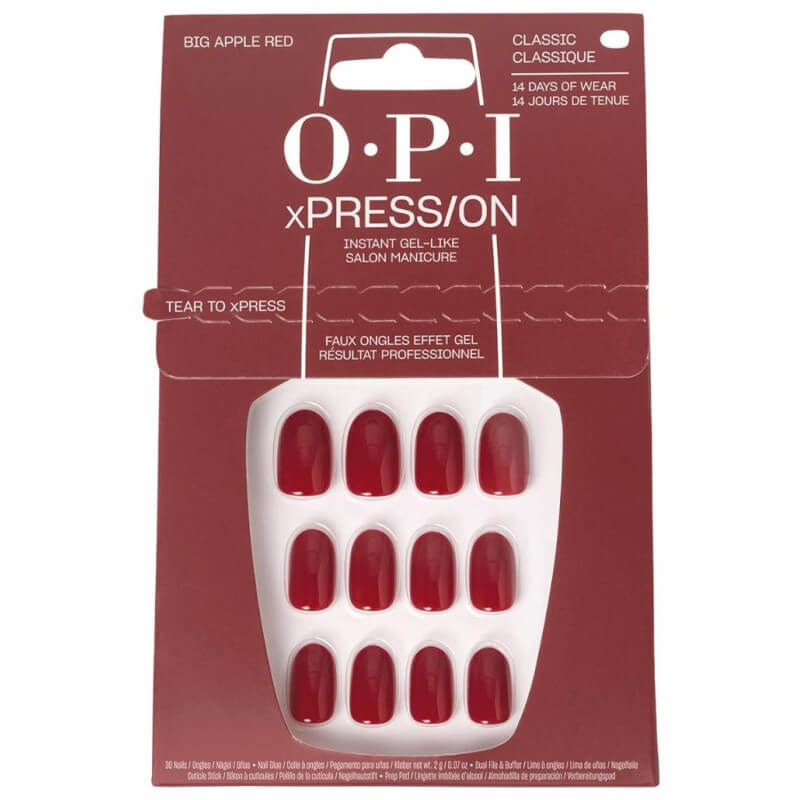 Faux-ongles xPRESS/ON Big Apple Red OPI