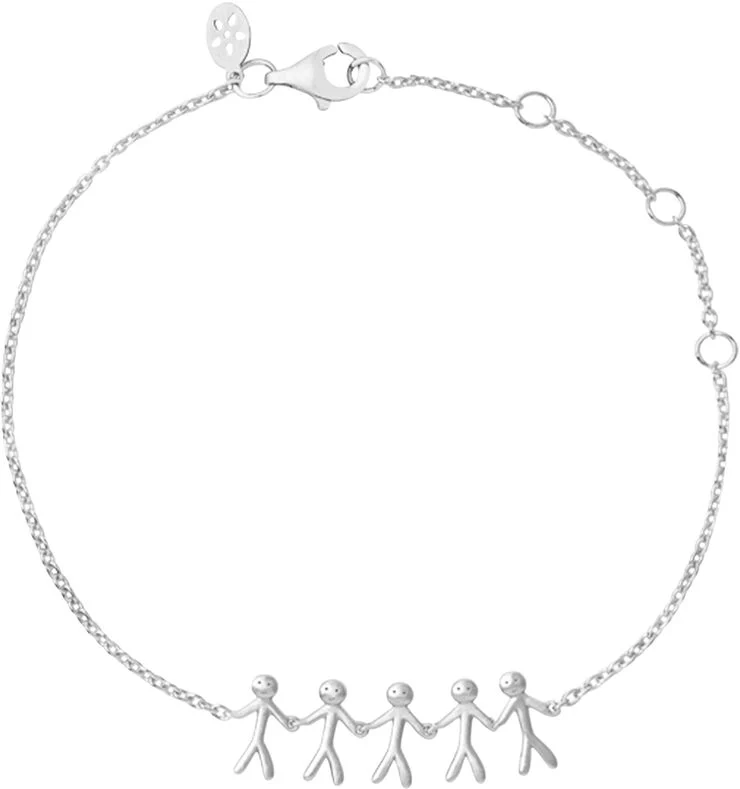 ByBiehl Together Family 5 bracelet - silver Sølv