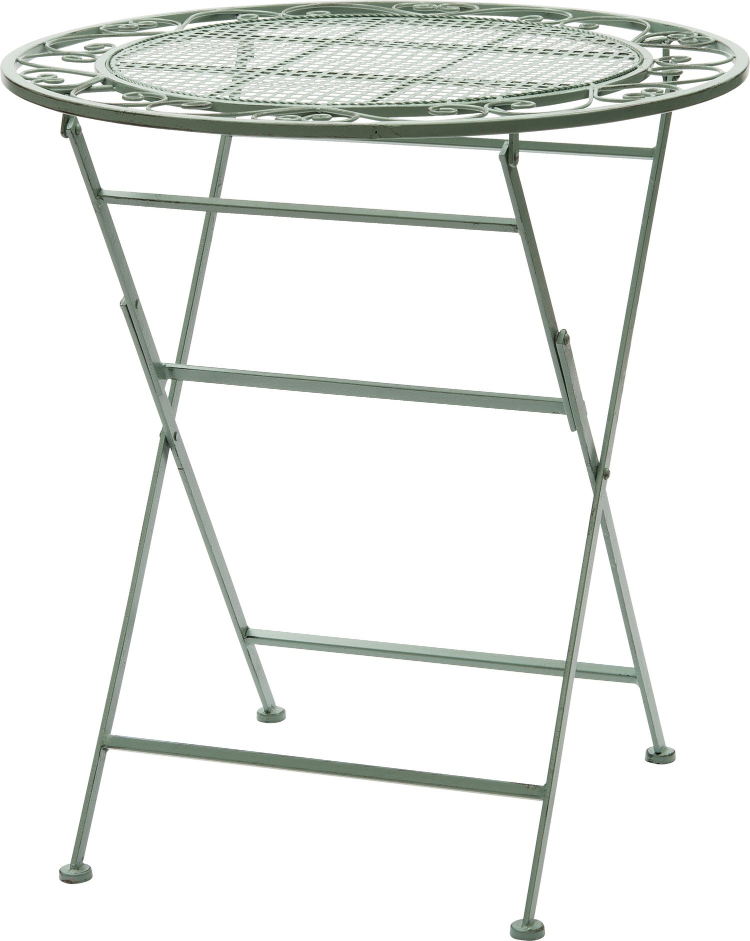 Intratuin bistrotafel Debbie groen D 70 H 75 cm