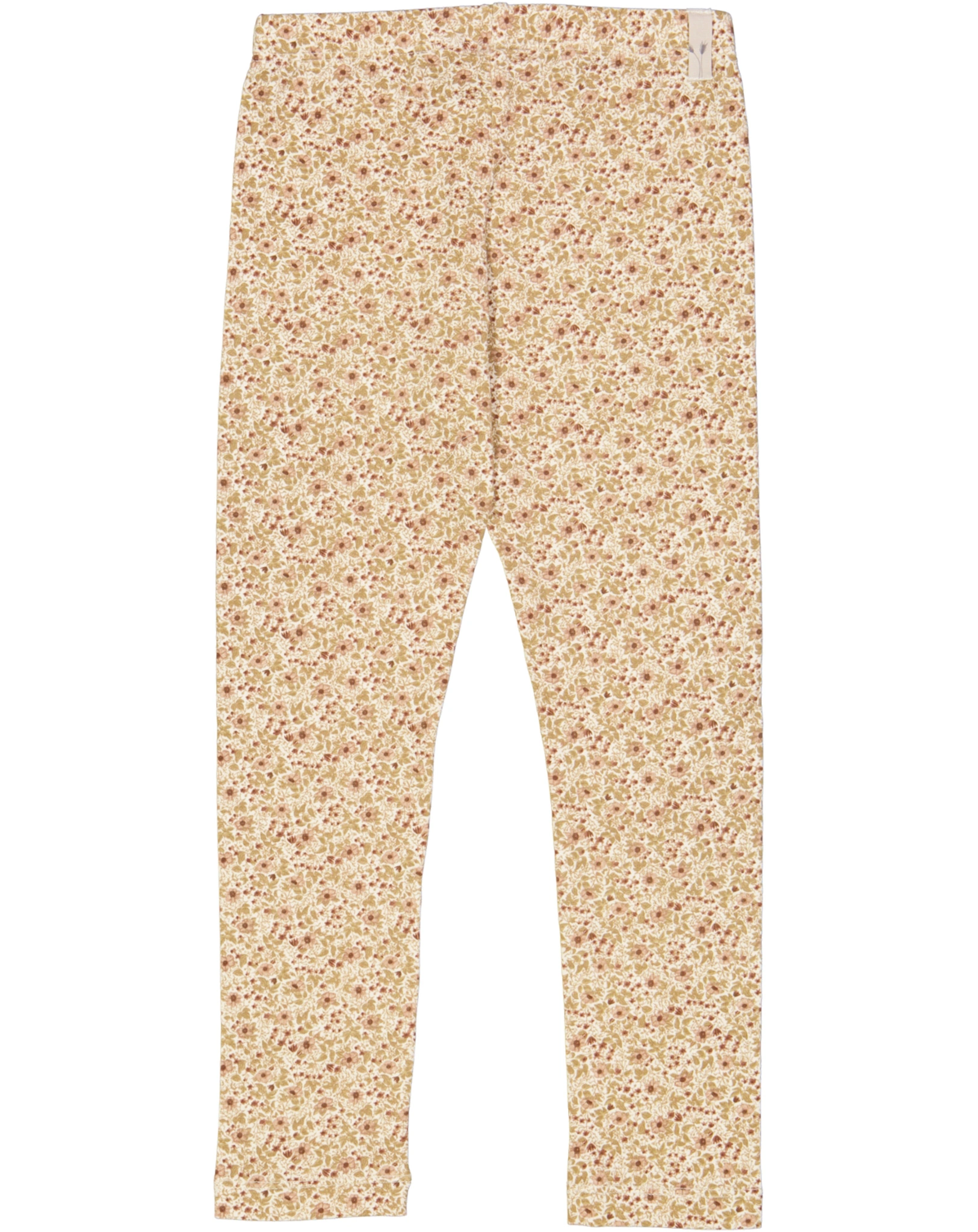 Leggings EGGSHELL FLOWERS in beige