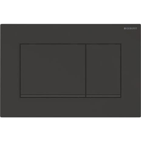 GEBERIT SIGMA30 betjeningsplade 246x164x12 mm sort