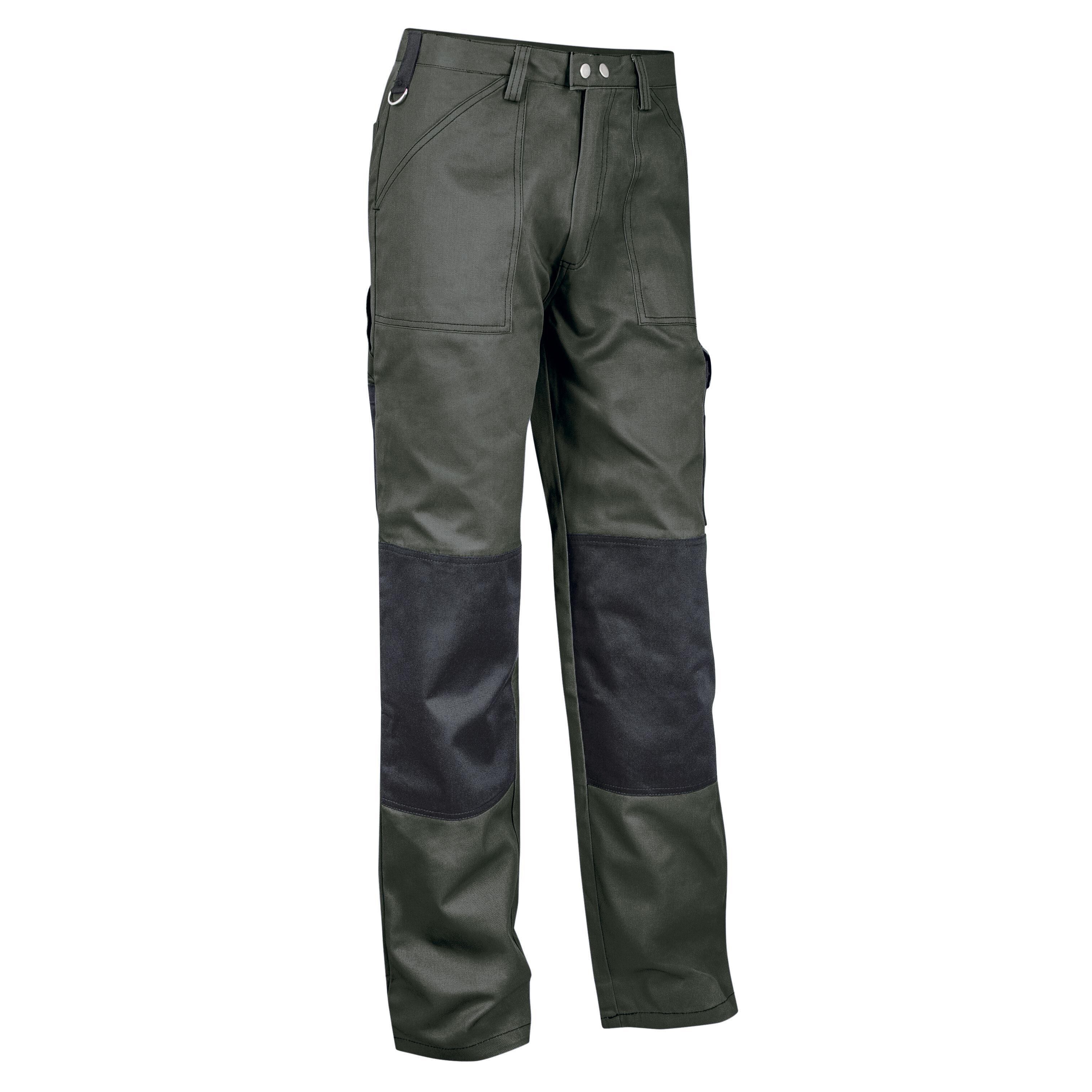 Orix Arbeitshose schwarz-grau-olive