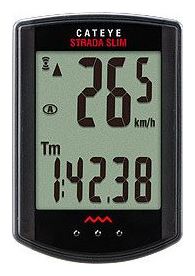 CATEYE Compteur STRADA SLIM CC RD 310W Noir