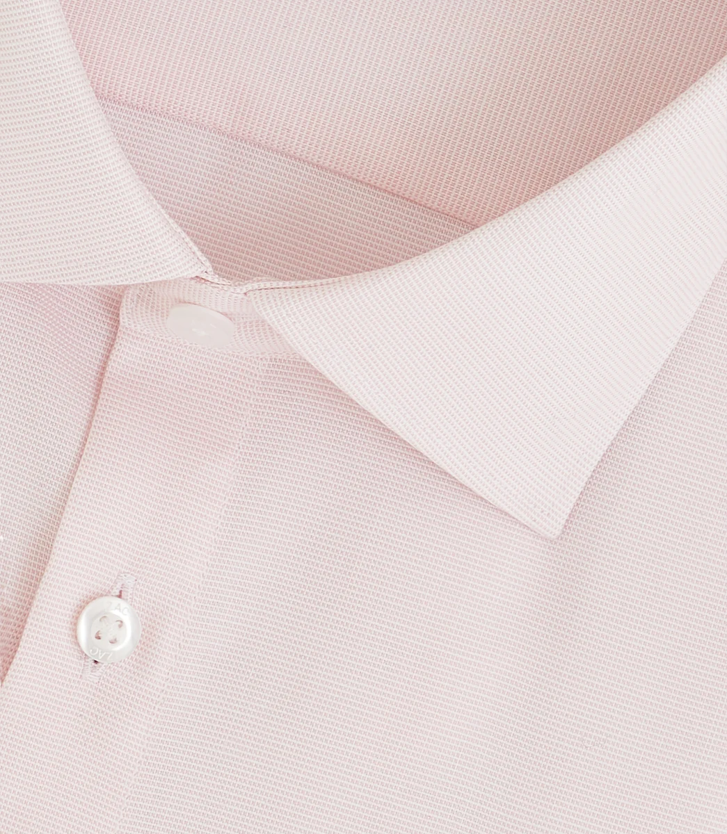 Chemise repassage facile rose 