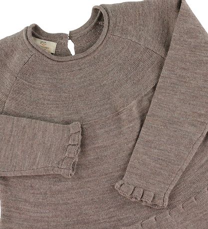 Copenhagen Colors Bluse - Strik - Uld - Natural Melange