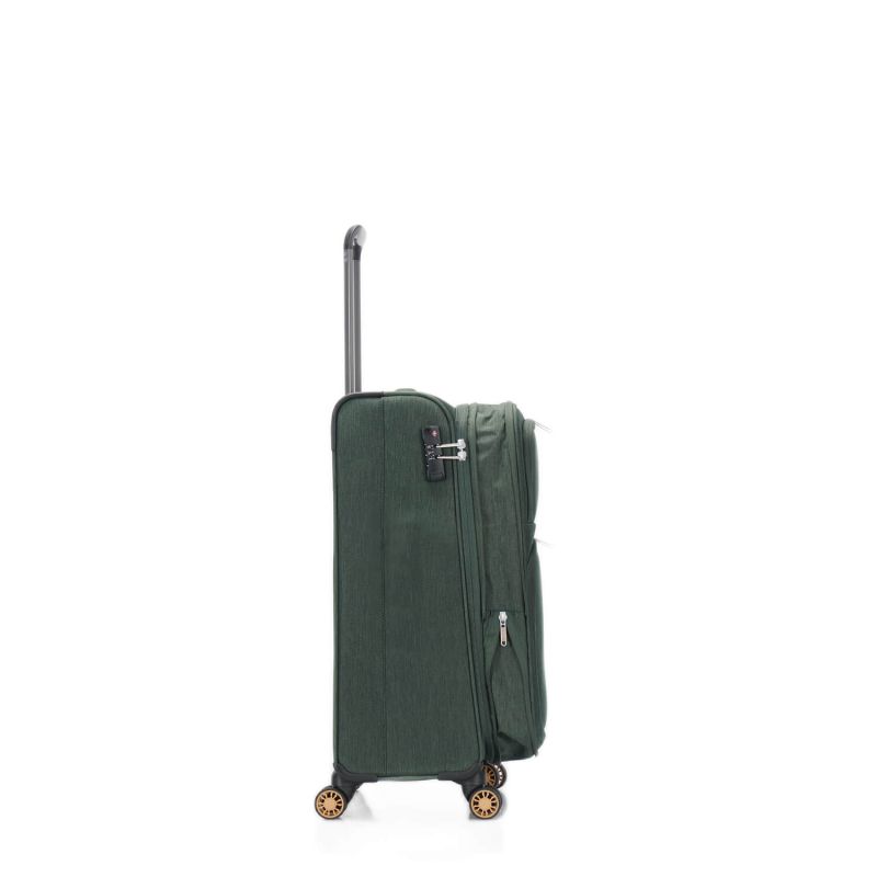 Valise cabine souple 355 Extensible 55 cm Vert