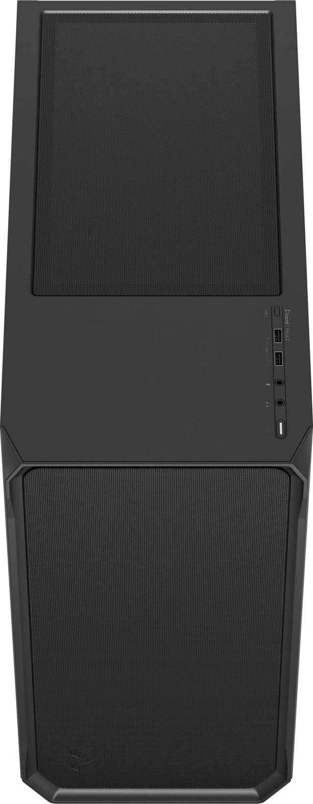 Fractal Focus 2 sort Solid computerkabinet