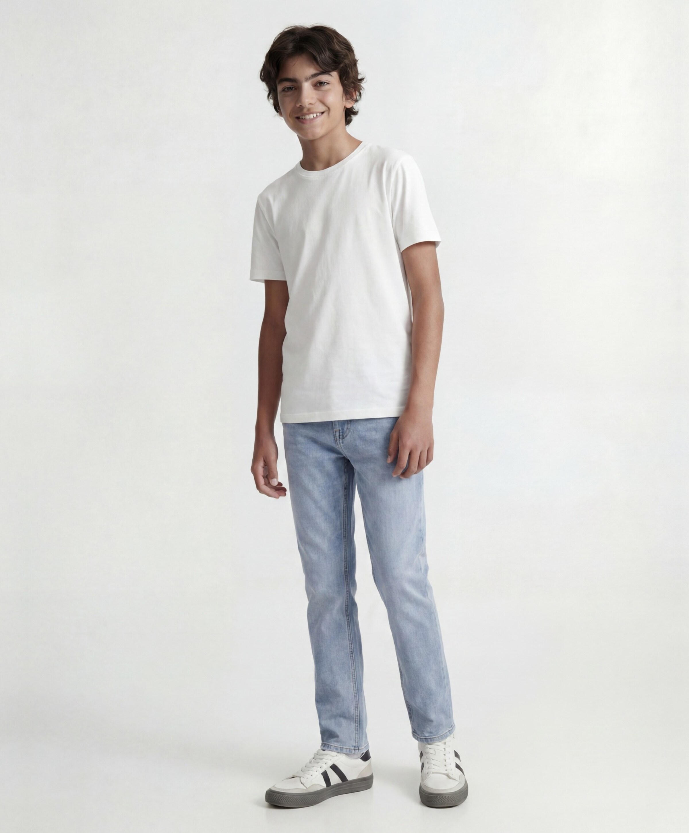 Jack & Jones JJICLARK JJORIGINAL SQ 702 NOOS JNR jongens jeans blauw