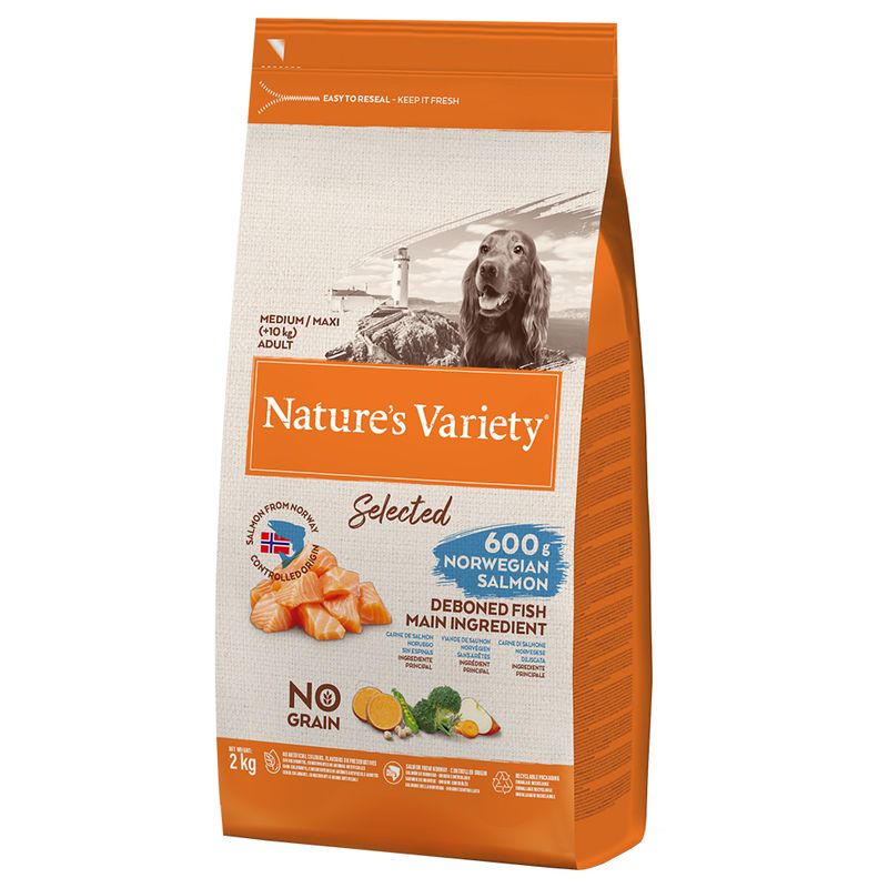 Nature's Variety Selected Medium Adult saumon de Norvège