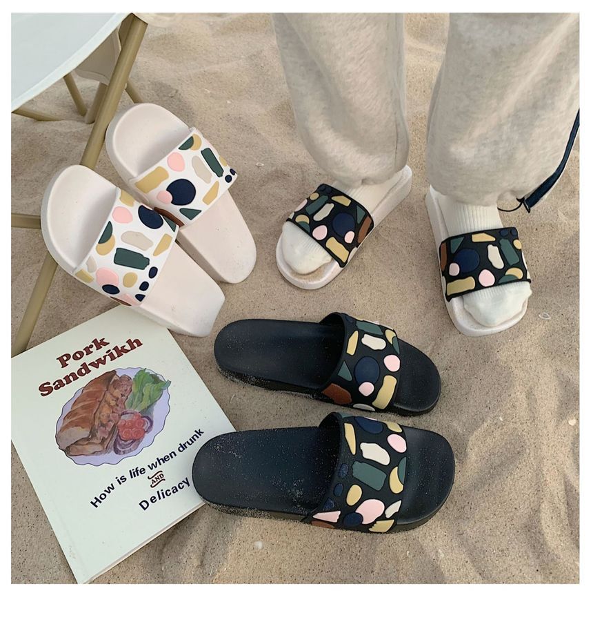 ZORI - Color Block Pantoffels