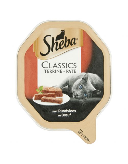 Sheba Alu Classic Pate 85 g - Kattenvoer