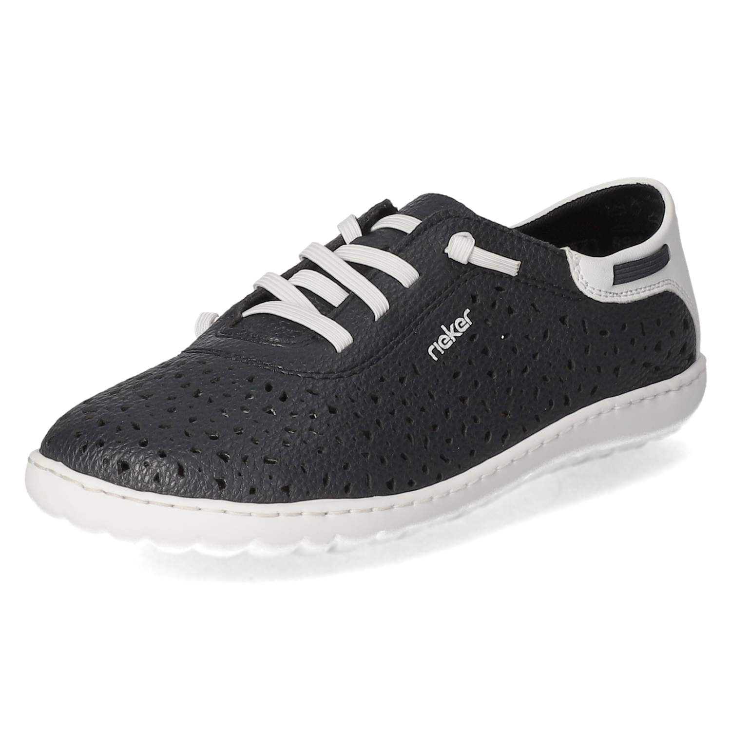 Rieker Low Sneaker - blau kombi