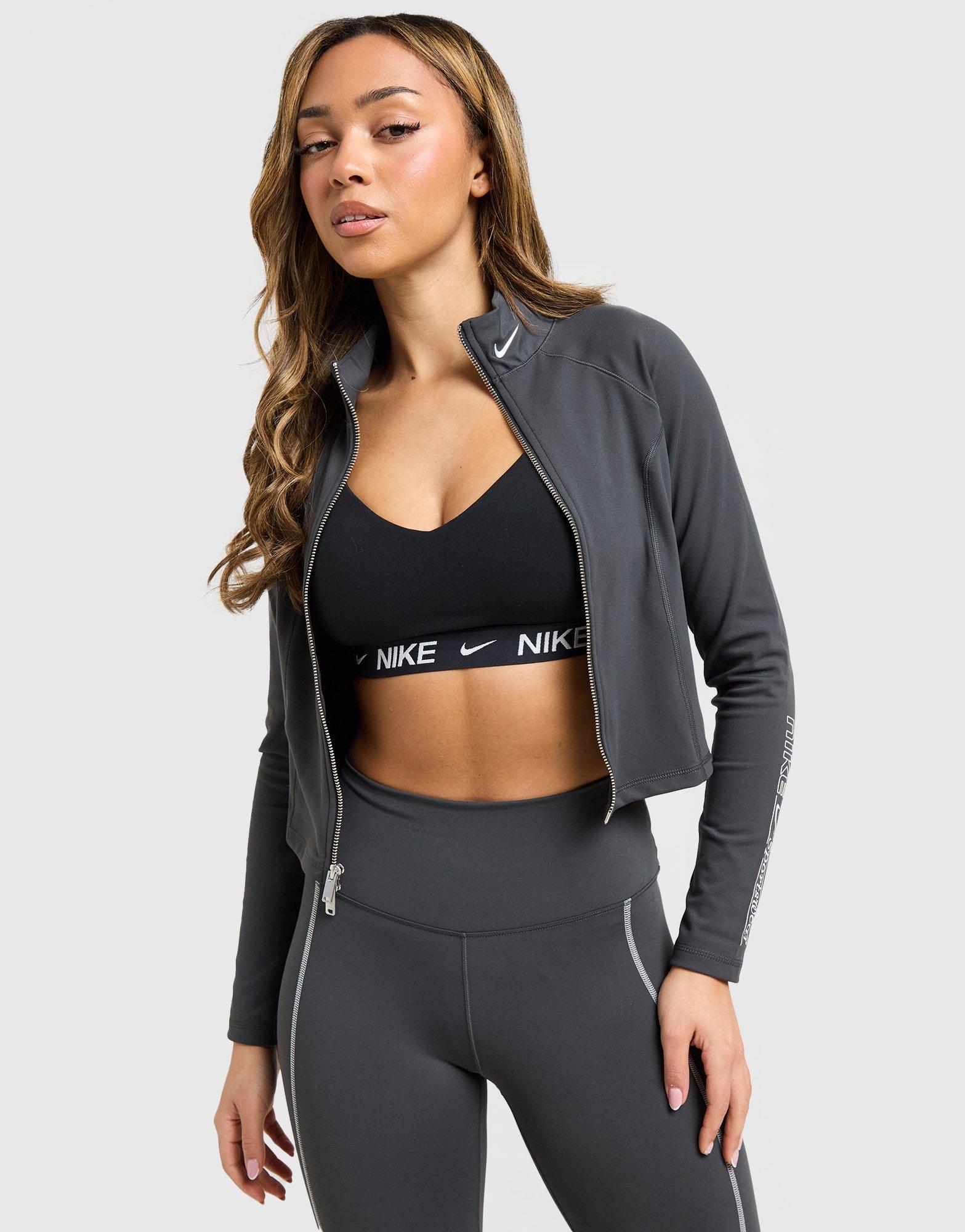 Nike Haut Zippé Training Femme