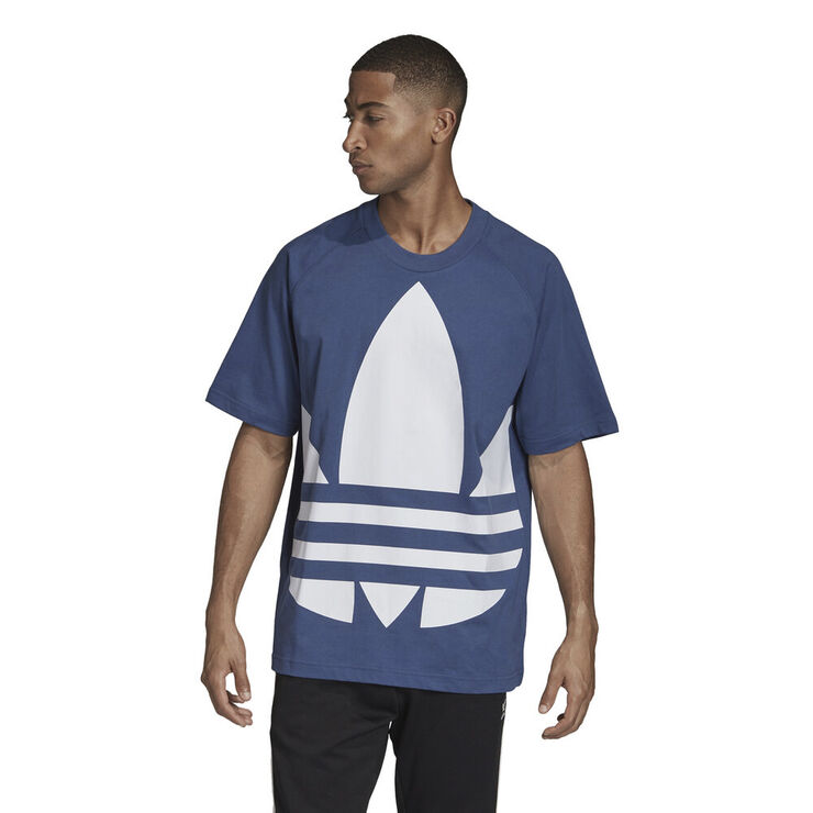 adidas Big Trefoil Boxy T-shirt Blå
