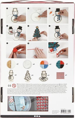 Creativ Company Hobbysett Snømann og Juletre