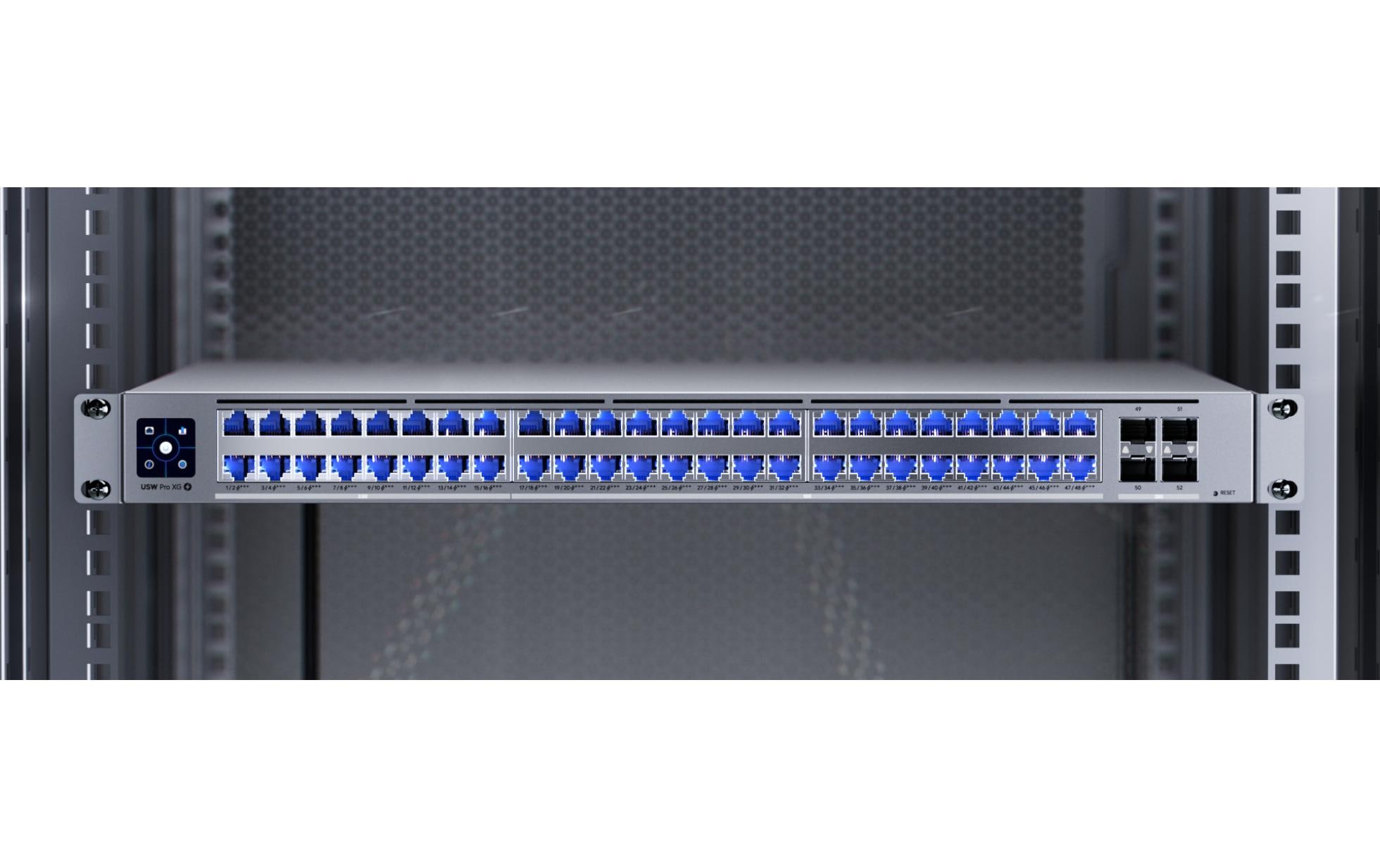 PoE++ Switch Pro XG 48 PoE 52 Port<br>48-Port Layer-3 PoE-Switch mit 10G/2.5G RJ45 und 25G SFP28 für professionelle Netzwerke