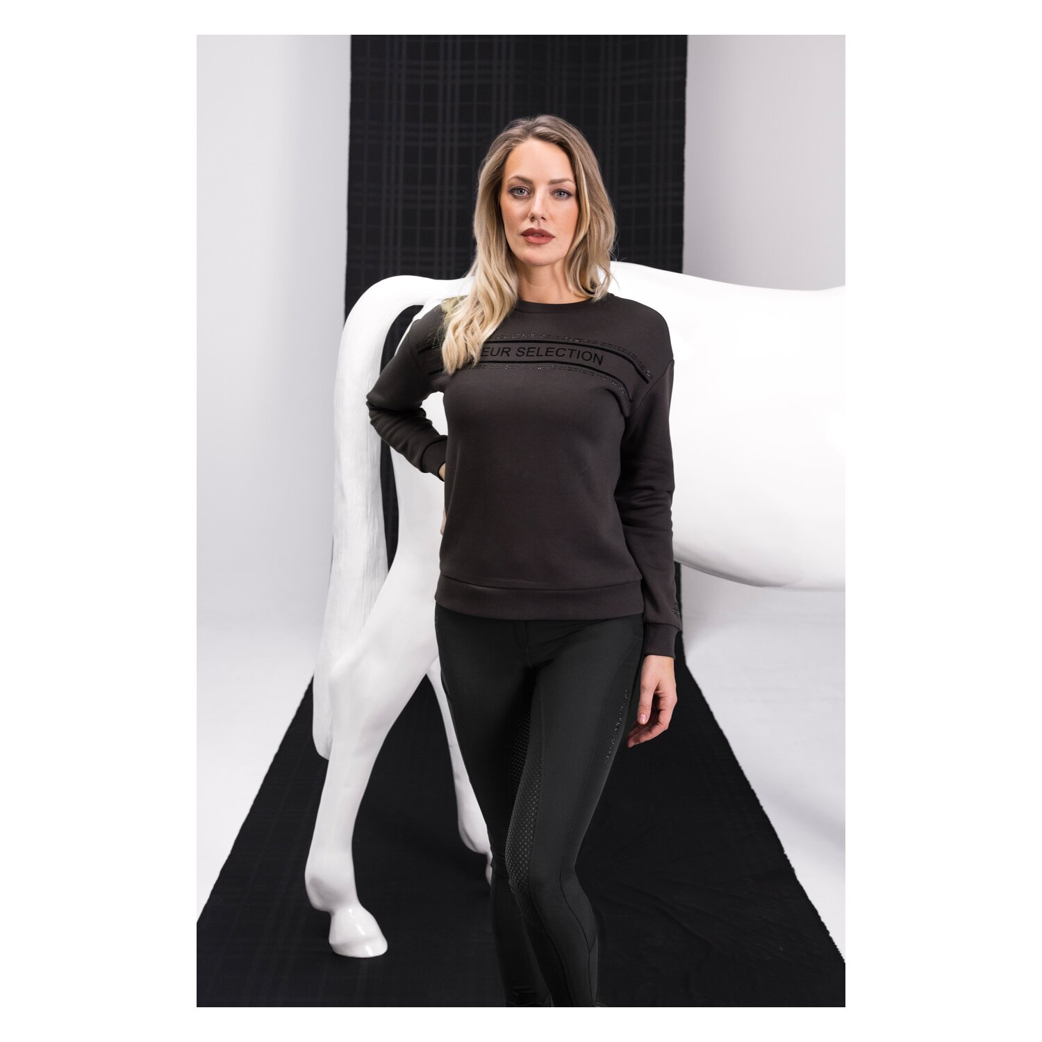 PIKEUR SELECTION Sweatshirt  - licorice