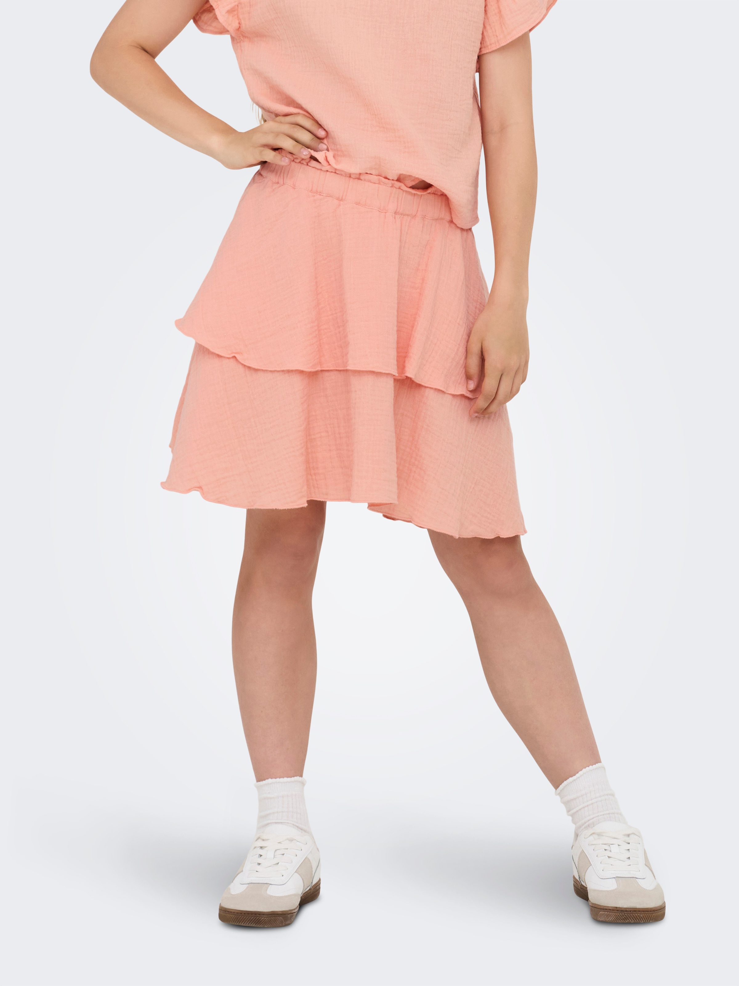 KIDS ONLY Sommerrock »KOGTHYRA LIFE LAYERED SKIRT WVN«