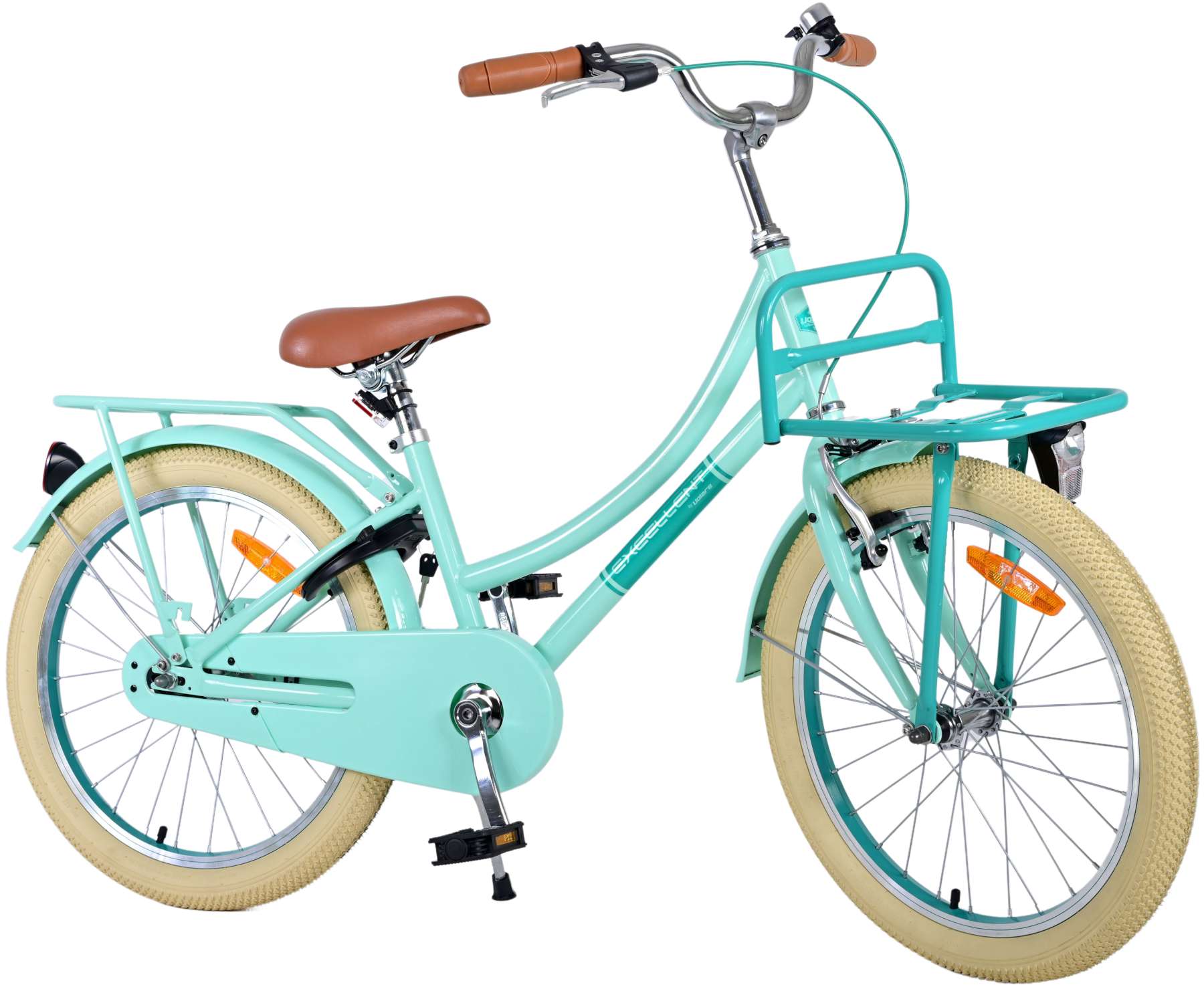 Kinderfahrrad Excellent Fahrrad für Mädchen 20 Zoll Kinderrad in Grün
