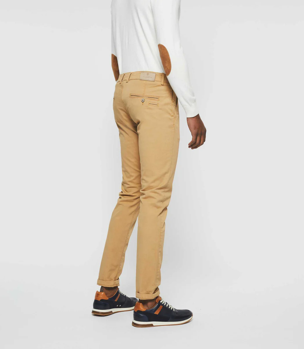Pantalon slack casual beige PACHELOROUT