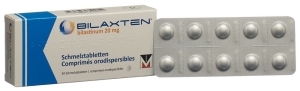 BILAXTEN Schmelztabletten 20 mg, 30 Stück
