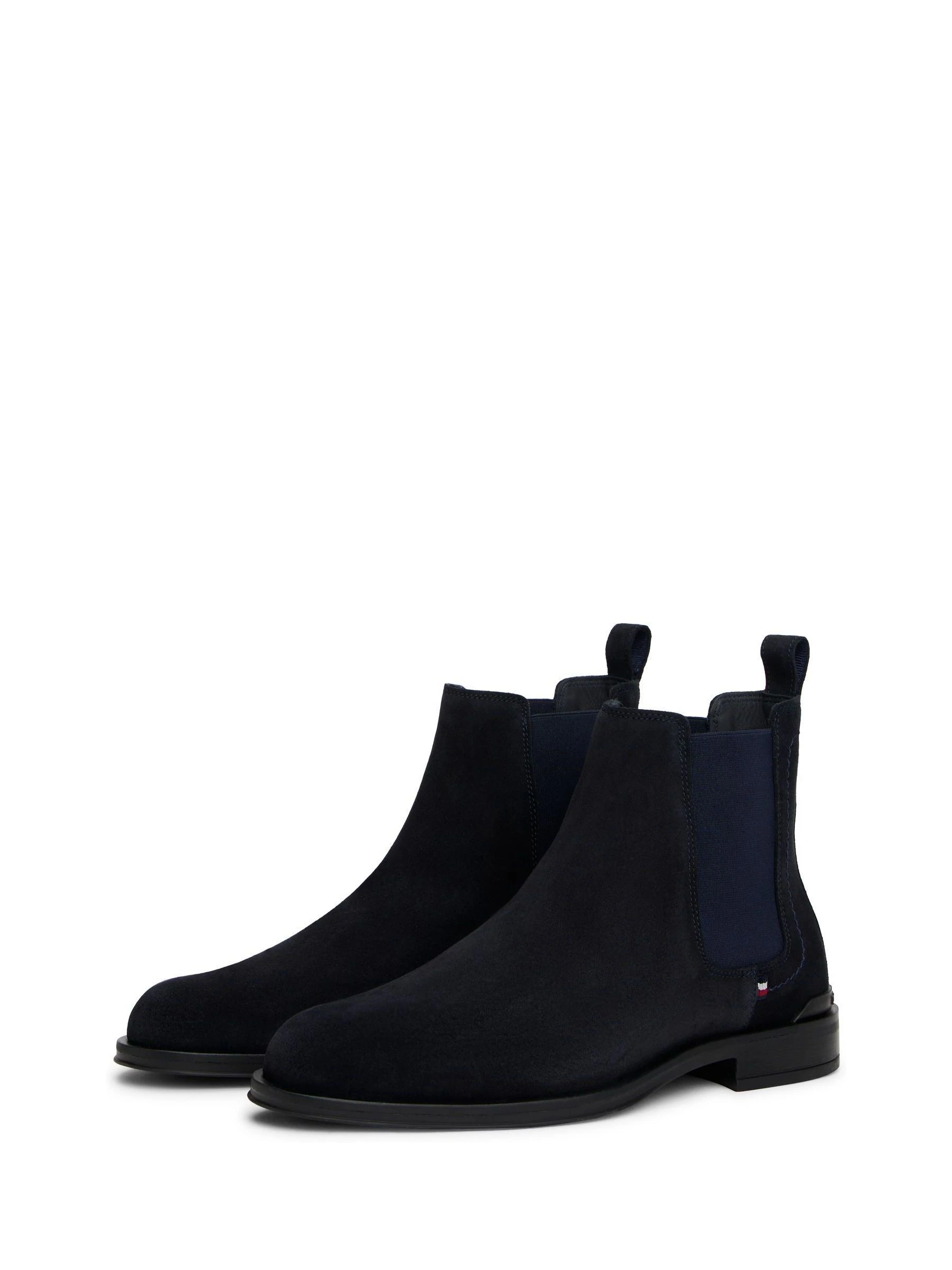 Tommy Hilfiger Suede Chelsea Boots